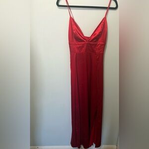Red Maxi Dress